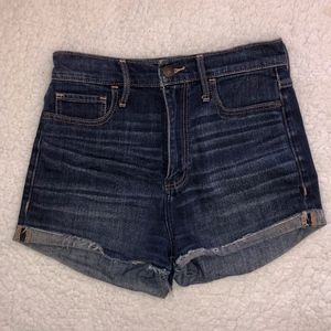 High Wasted Denim Shorts